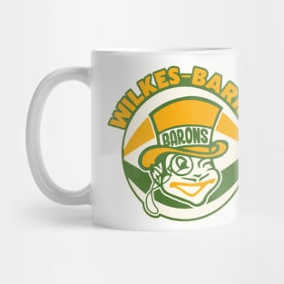Defunct Wilkes-Barre Barons Basketball Team Mug